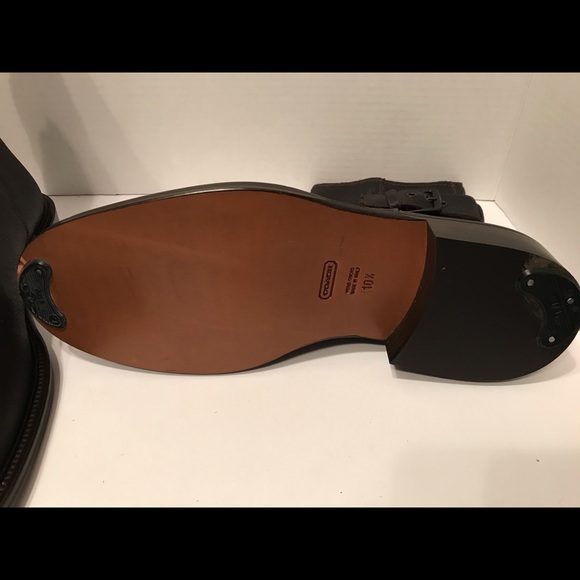 Rare! Made in Italy Coach Leather Boots - Picture 5 of 8